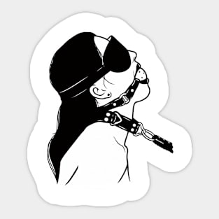 Bdsm girl Sticker